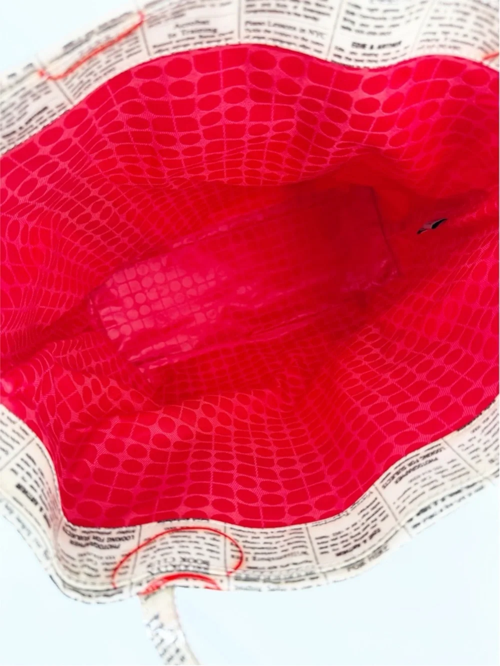 Kate Spade Newsprint Bon Journal Shopper Tote - Picture 8 of 8